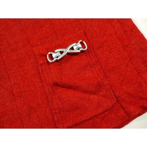 that's me! red lightweight short sleeve sweater - Picture 8 of 10